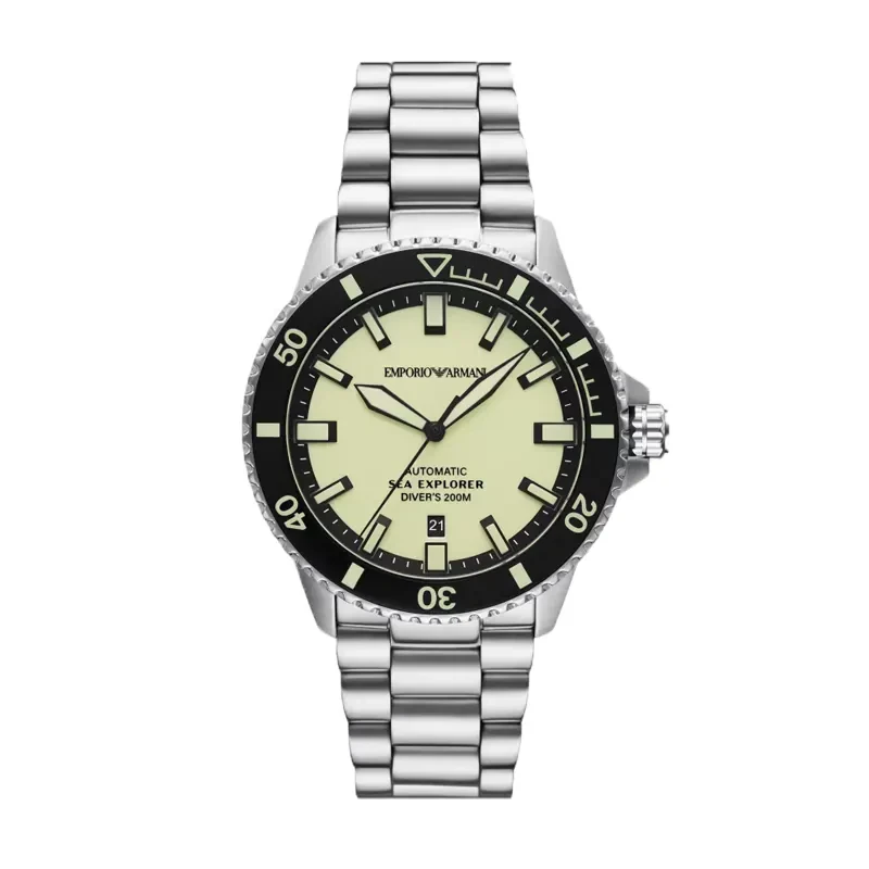 Emporio Armani Sea Explorer Full Luminous Dial Men's Watch- AR60083